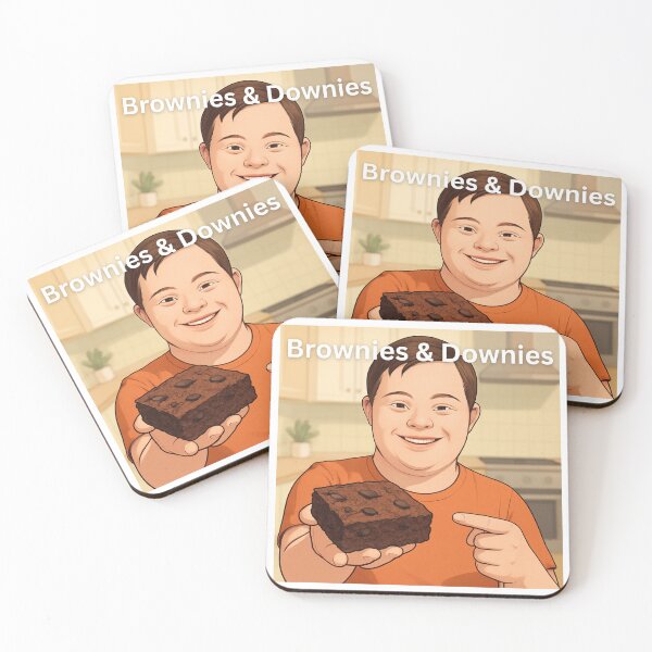 Item preview, Brownies and Downies - Inclusive Baking Design Fun & Sweet designed and sold by Pinfinest.
