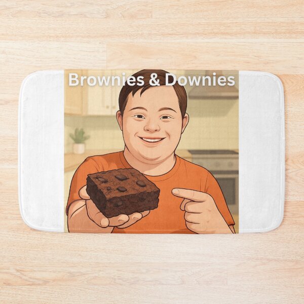 Item preview, Brownies and Downies - Inclusive Baking Design Fun & Sweet designed and sold by Pinfinest.