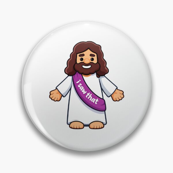 Item preview, Jesus I Saw That Meme Mini Little Jesus Figure designed and sold by gillys.
