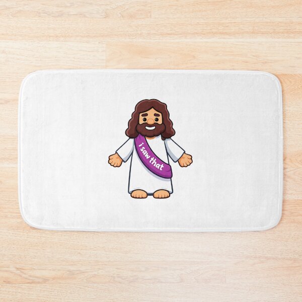 Item preview, Jesus I Saw That Meme Mini Little Jesus Figure designed and sold by gillys.