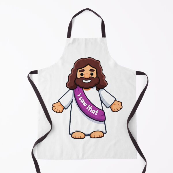 Item preview, Jesus I Saw That Meme Mini Little Jesus Figure designed and sold by gillys.