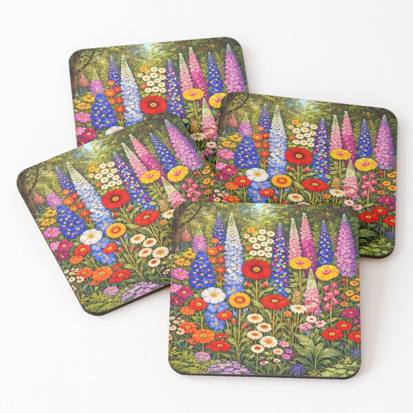 Item preview, Gustav Klimt Flower Garden designed and sold by maniacfitness.