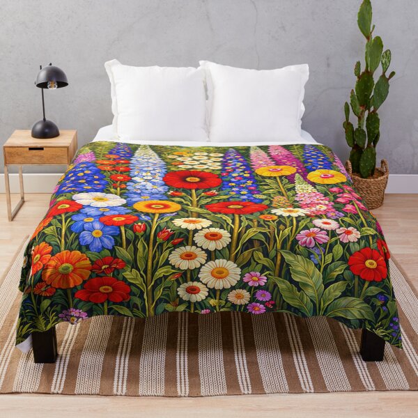 Item preview, Gustav Klimt Flower Garden designed and sold by maniacfitness.