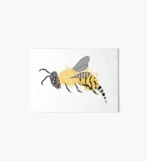 Abstract Bee Art Board Print