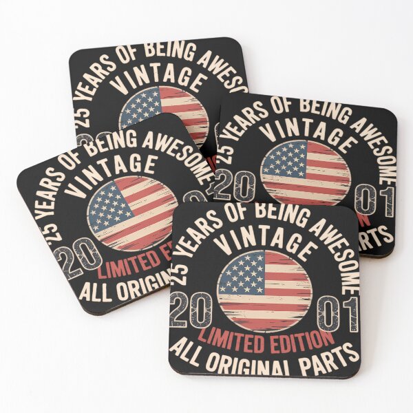 Item preview, 25 Years Old 2001 Limited Edition 25th Birthday America designed and sold by tiemacopaxer.