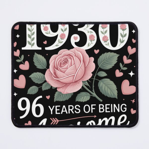 Item preview, 96 Year Old February 1930 Floral 96th Birthday designed and sold by tiemacopaxer.
