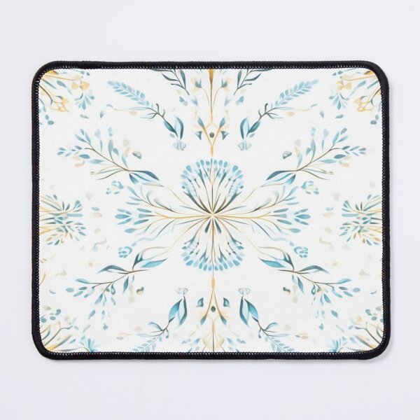 Item preview, Golden Breeze Floral – Light & Elegant Watercolor Pattern designed and sold by Colorshow-relax.