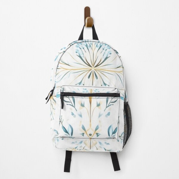Item preview, Golden Breeze Floral – Light & Elegant Watercolor Pattern designed and sold by Colorshow-relax.