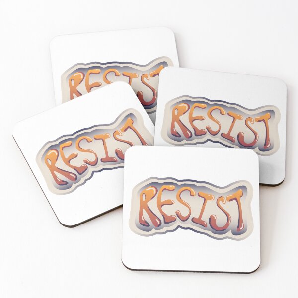Item preview, Resist Wavy Bubble Letters designed and sold by KatelynMitalski.
