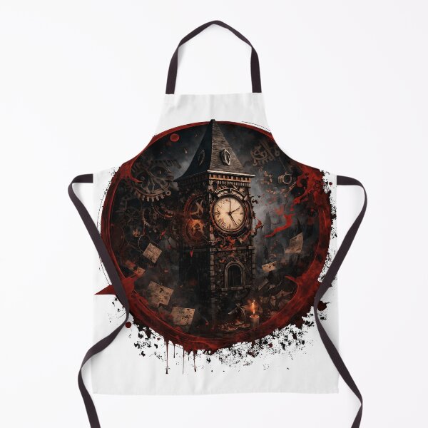 Item preview, BOTC - A Blood splattered clocktower - Whispering Gears designed and sold by creative-cub.