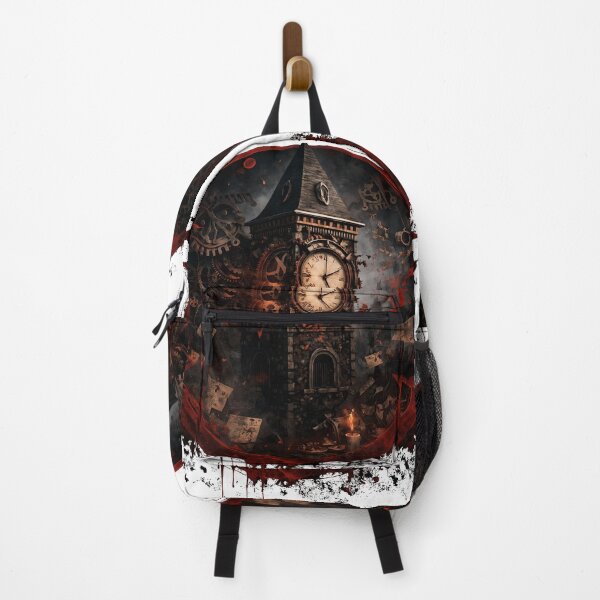 Item preview, BOTC - A Blood splattered clocktower - Whispering Gears designed and sold by creative-cub.