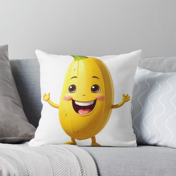 Item preview, Cheerful Banana Mascot Cartoon designed and sold by mcraft studio.