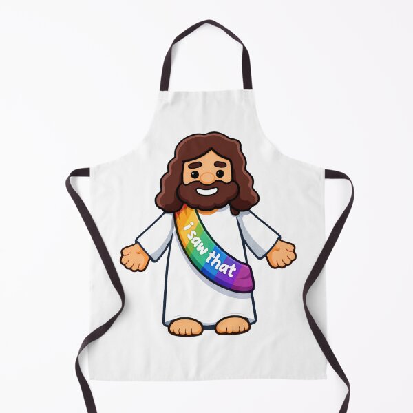 Item preview, Jesus I Saw That Meme LGBTQIA Pride designed and sold by gillys.