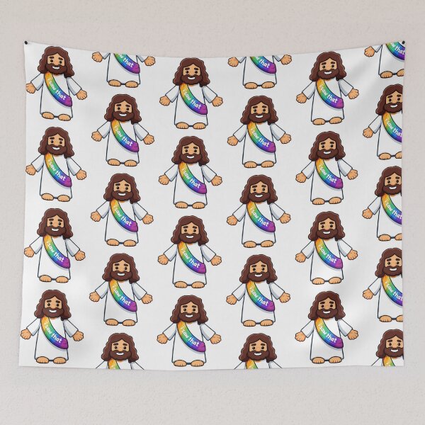 Item preview, Jesus I Saw That Meme LGBTQIA Pride designed and sold by gillys.