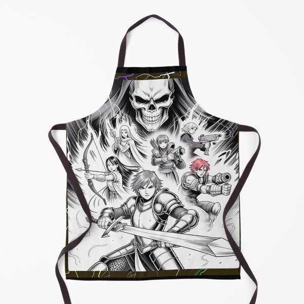 Item preview,  Epic Fantasy Manga Warriors Poster  designed and sold by beepboop2131.