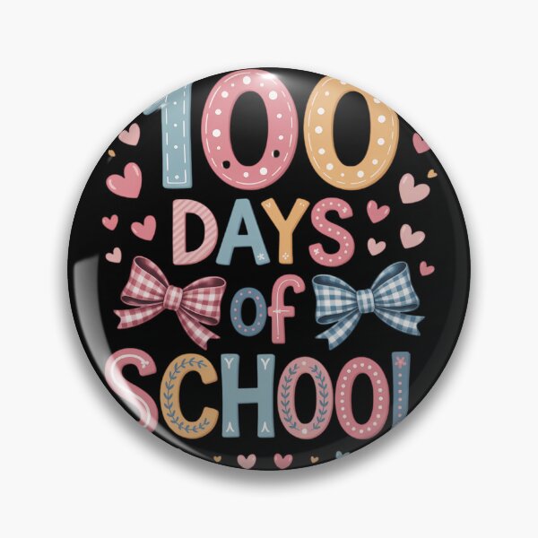 Item preview, 100 Days of School Coquette Bow 100th Day of School designed and sold by lilensgavadur.