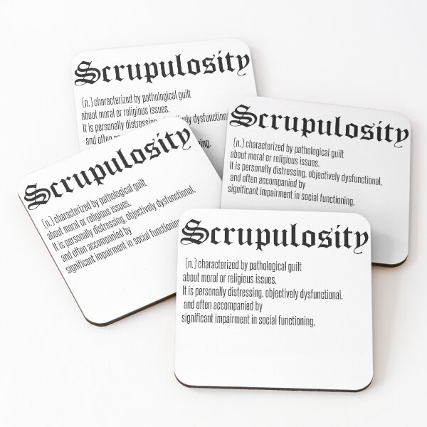 Item preview, Scrupulosity designed and sold by IschemicNeuron.