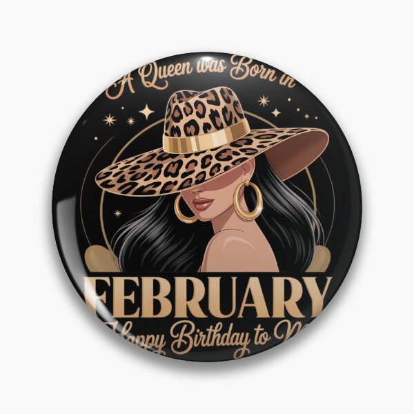 Item preview, A Queen Was Born In February Happy Birthday To Me designed and sold by lilensgavadur.