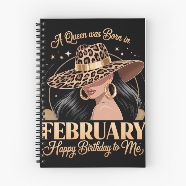 Item preview, A Queen Was Born In February Happy Birthday To Me designed and sold by lilensgavadur.