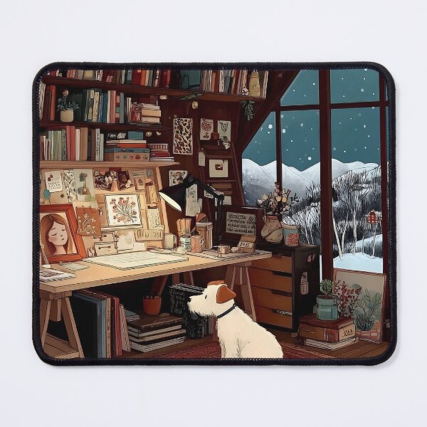 Item preview, Quiet Studio with a Loyal Dog designed and sold by Quietlume Press.