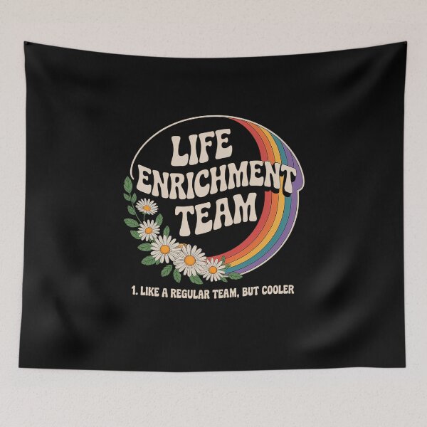 Item preview, Activity Squad Rainbow Daisy Blossoms Life Enrichment Team designed and sold by lilensgavadur.