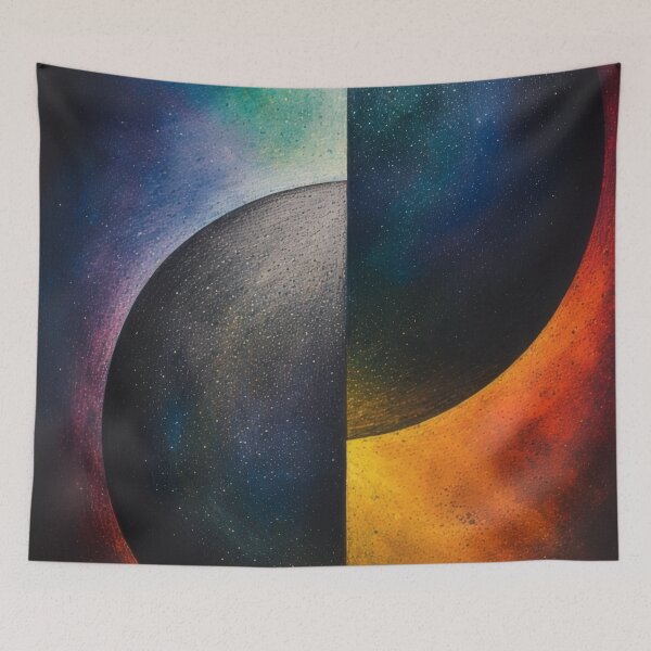 Item preview, Cosmic duality: Yin and Yang designed and sold by Mianku | Für das Leben.