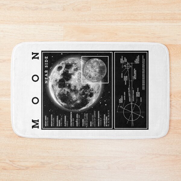 Item preview, Moon Space Science Lunar Orbit Scientist Astronomy Diagram designed and sold by GrandeDuc.