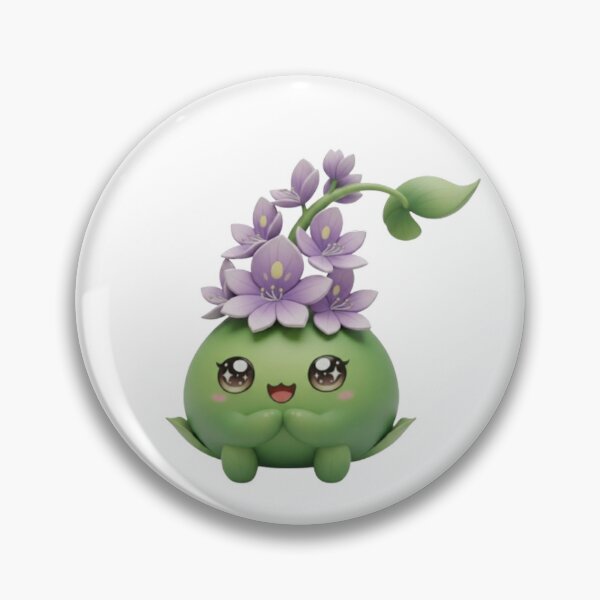Item preview, Hya Hyacinth Sister Character – Kawaii Floral Mascot designed and sold by HNstory.