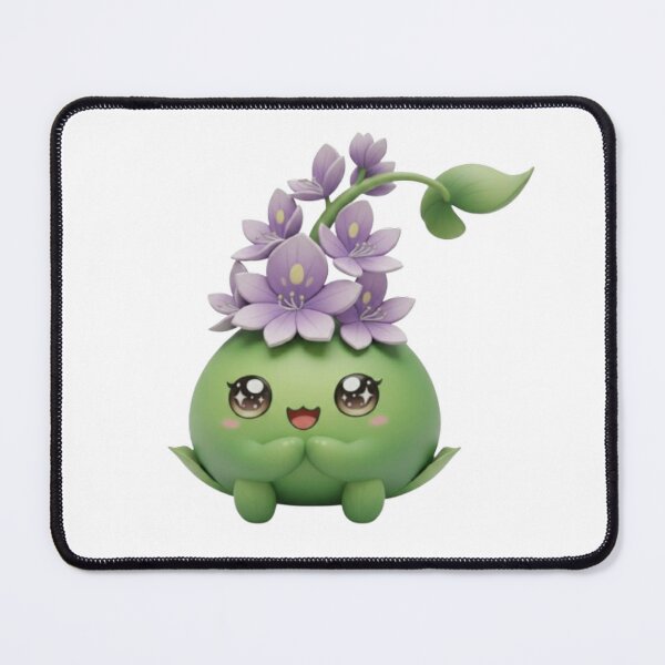 Item preview, Hya Hyacinth Sister Character – Kawaii Floral Mascot designed and sold by HNstory.
