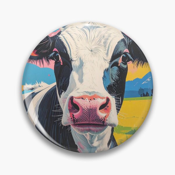 Item preview, Colorful Pop Art Cow designed and sold by mcraft studio.