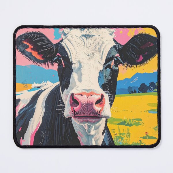 Item preview, Colorful Pop Art Cow designed and sold by mcraft studio.