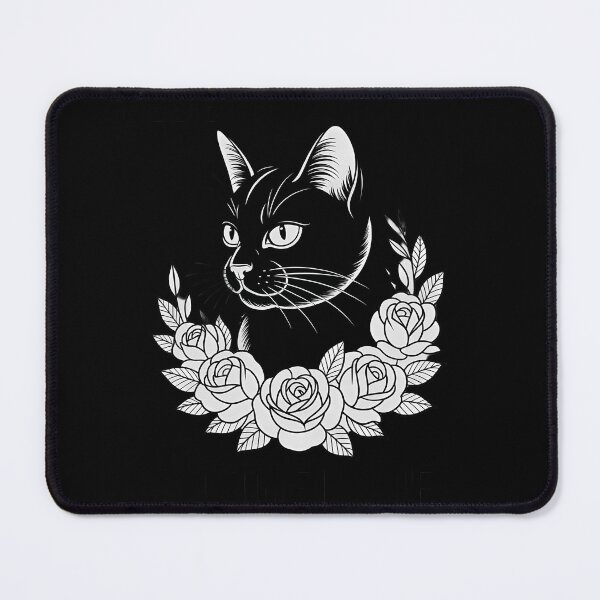 Item preview, Believe Your Eyes Not Their Lies Gothic Cat designed and sold by lilensgavadur.