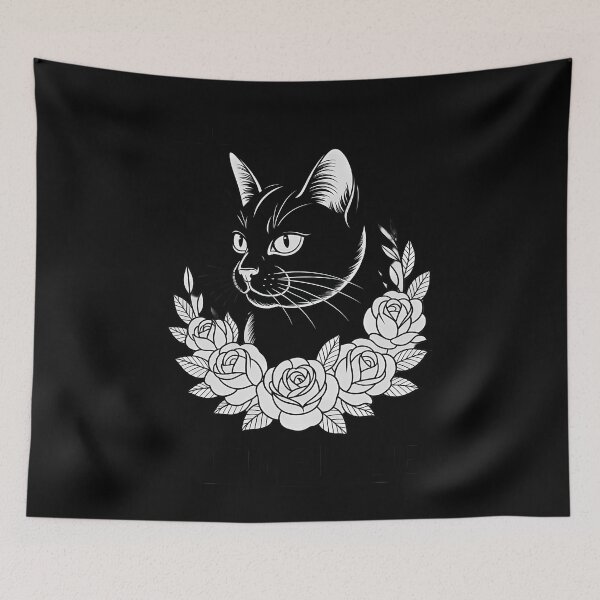 Item preview, Believe Your Eyes Not Their Lies Gothic Cat designed and sold by lilensgavadur.