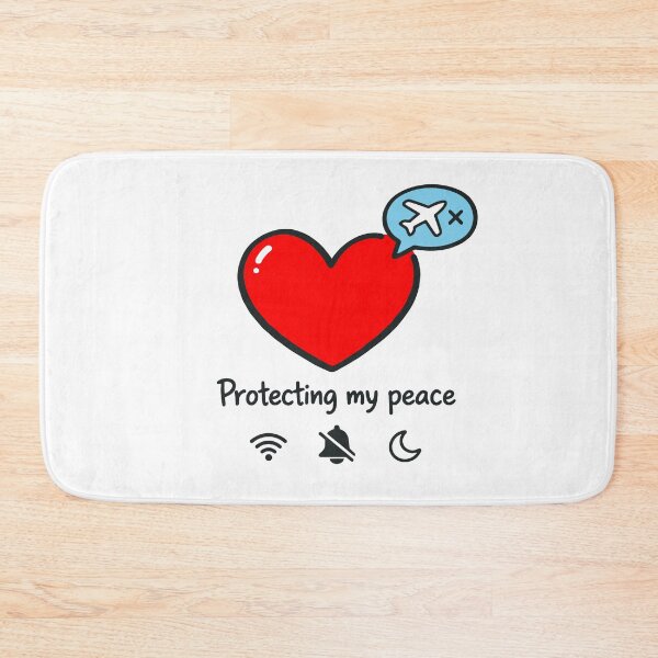 Item preview, Protecting My Peace designed and sold by SnappyPNG.