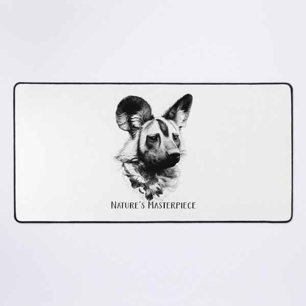 Item preview, African Wild Dog Sketch Nature Portrait. designed and sold by Mr Lee.