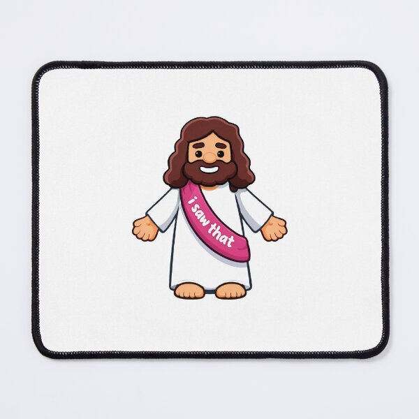 Item preview, Jesus I Saw That Meme Mini Little Jesus Figure designed and sold by gillys.