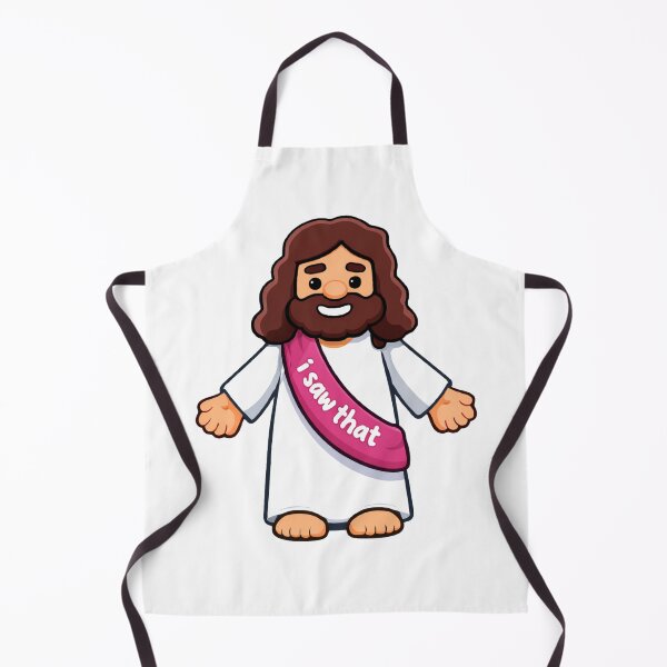 Item preview, Jesus I Saw That Meme Mini Little Jesus Figure designed and sold by gillys.