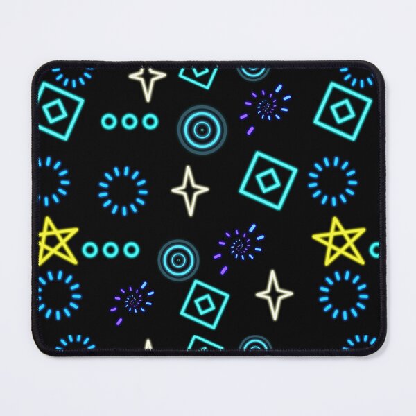 Item preview, Cosmic Geometry on Black Background designed and sold by VeenaArtStudio.