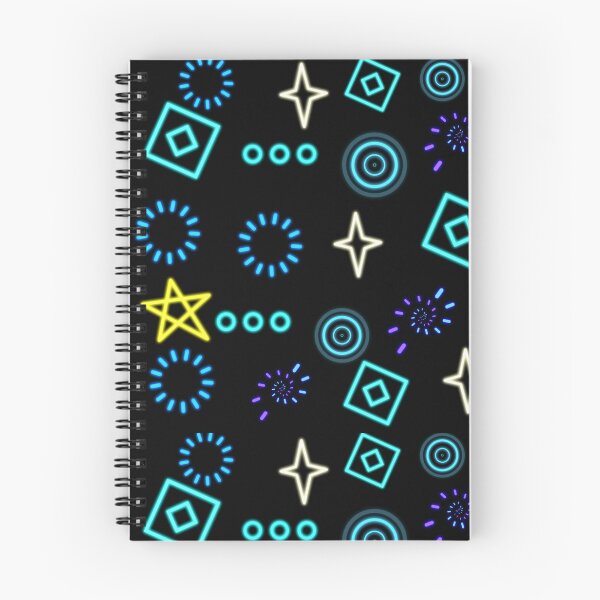 Item preview, Cosmic Geometry on Black Background designed and sold by VeenaArtStudio.