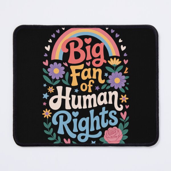 Item preview, Big Fan of Human Rights Rainbow designed and sold by lilensgavadur.