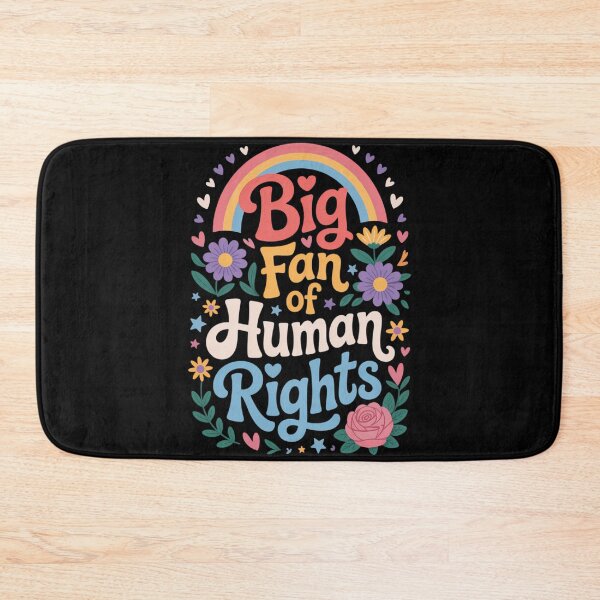 Item preview, Big Fan of Human Rights Rainbow designed and sold by lilensgavadur.