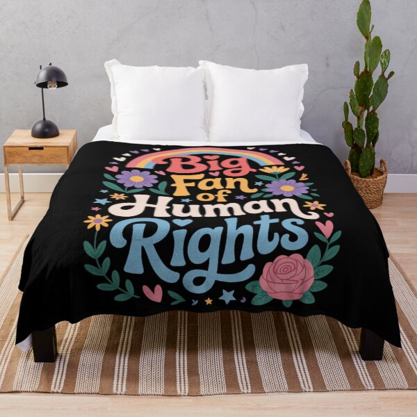 Item preview, Big Fan of Human Rights Rainbow designed and sold by lilensgavadur.