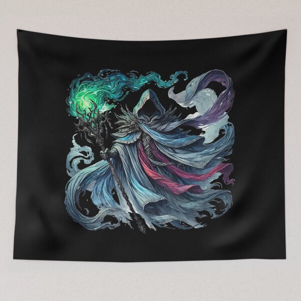Item preview, Wraith of the Withering Veil designed and sold by TheInkRaven.