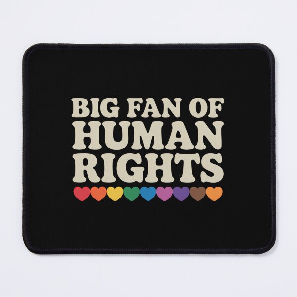 Item preview, Big Fan of Human Rights designed and sold by comptorasunfia.