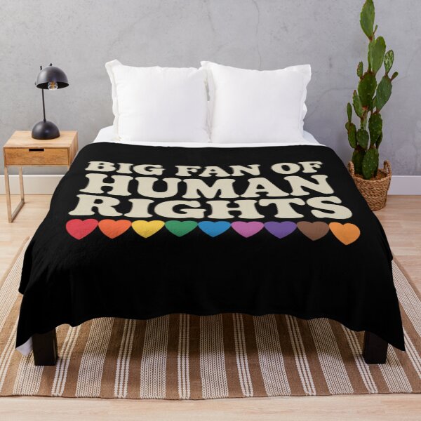 Item preview, Big Fan of Human Rights designed and sold by comptorasunfia.