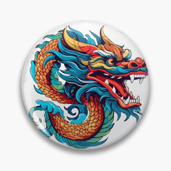 Item preview, Fire Dragon Illustration  designed and sold by designhivebyj.