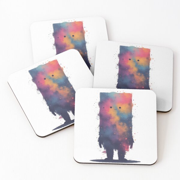 Item preview, Cosmic Monster Friendly Being Illustration designed and sold by Mianku | Für das Leben.