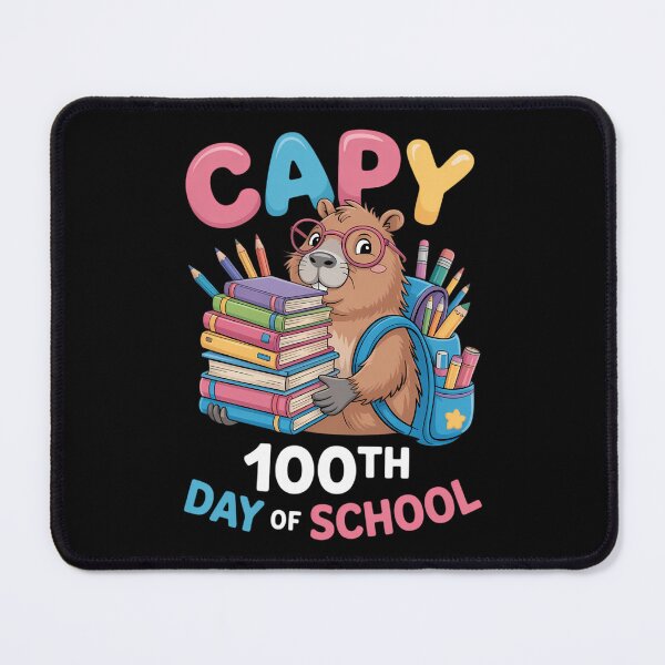 Item preview, Capy 100th Day of School Capybara 100 Days of School designed and sold by comptorasunfia.