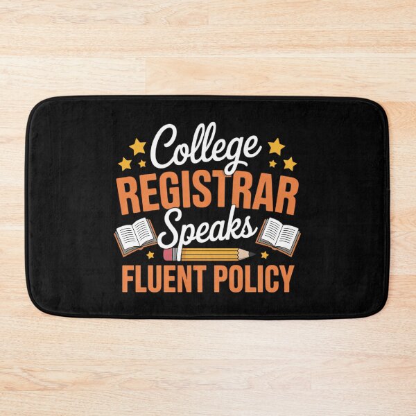 Item preview, College Registrar Speaks Fluent Policy School Secretary designed and sold by comptorasunfia.