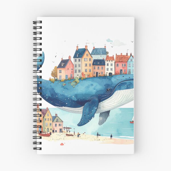Item preview, Whale Village Dreamscape designed and sold by mcraft studio.